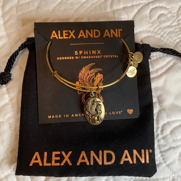 Alex and Ani | Jewelry | Alex And Ani Sphinx W Swarovski Crystal ...